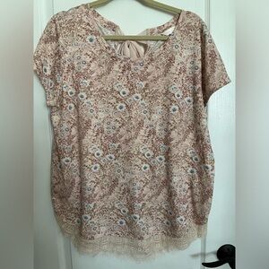 Lauren Conrad top, size XL.